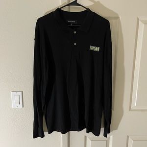 PacSun - Black Polo long sleeve